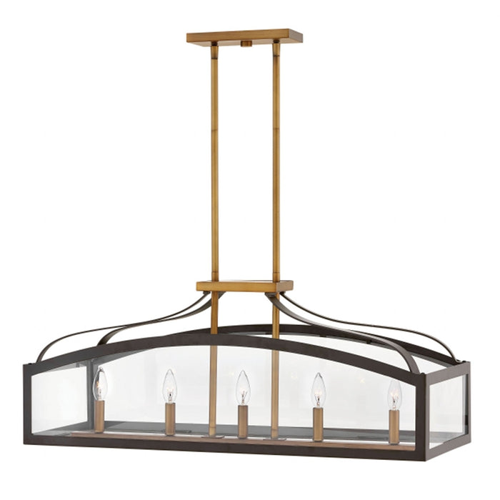 Hinkley 3416 Clarendon 5-lt 36" LED Chandelier