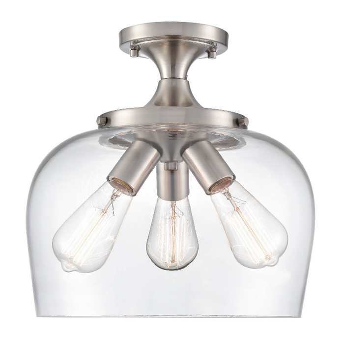 Millennium 9713 Ashford 3-lt 13" Semi Flush