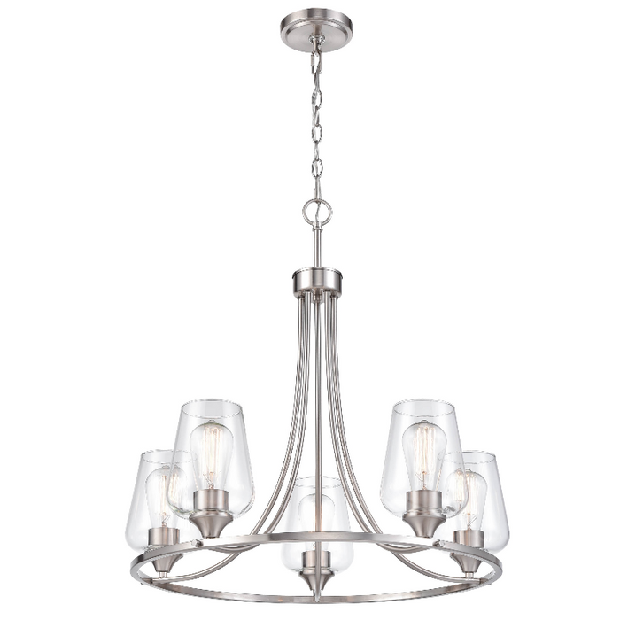 Millennium 9725 Ashford 5-lt 25" Chandelier