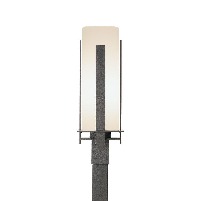 Hubbardton Forge 347288 Forged Vertical Bars 1-lt 22" Tall Outdoor Post Light