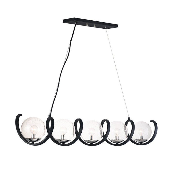 Maxim 35105 Curlicue 5-lt 49.25" Pendant