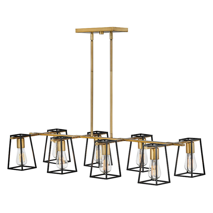 Hinkley 35168 Filmore 8-lt 40" LED Linear Chandelier