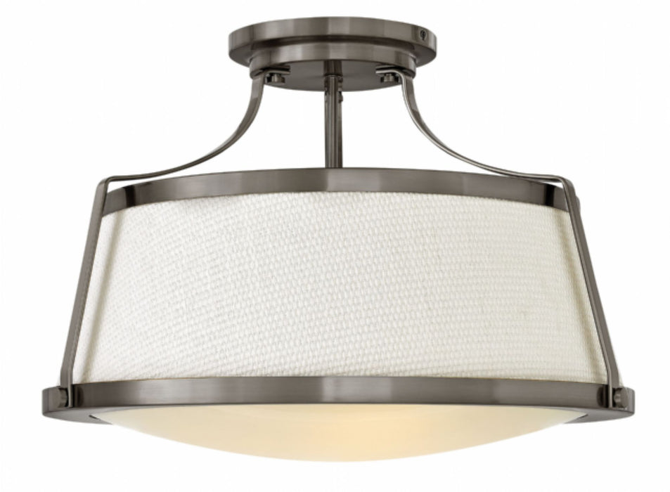 Hinkley 3522 Charlotte 3-lt 20" LED Semi Flush Mount