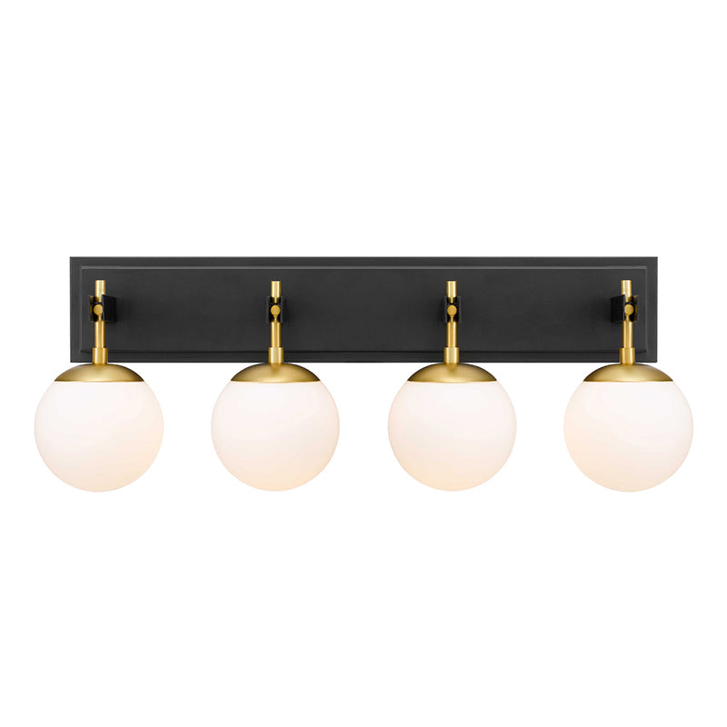 Varaluz 352B04 Allie 4-lt 30" Vanity Light