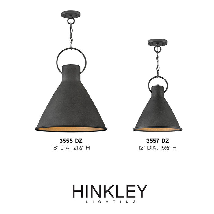 Hinkley 3557 Winnie Small 1-lt 12" LED Pendant