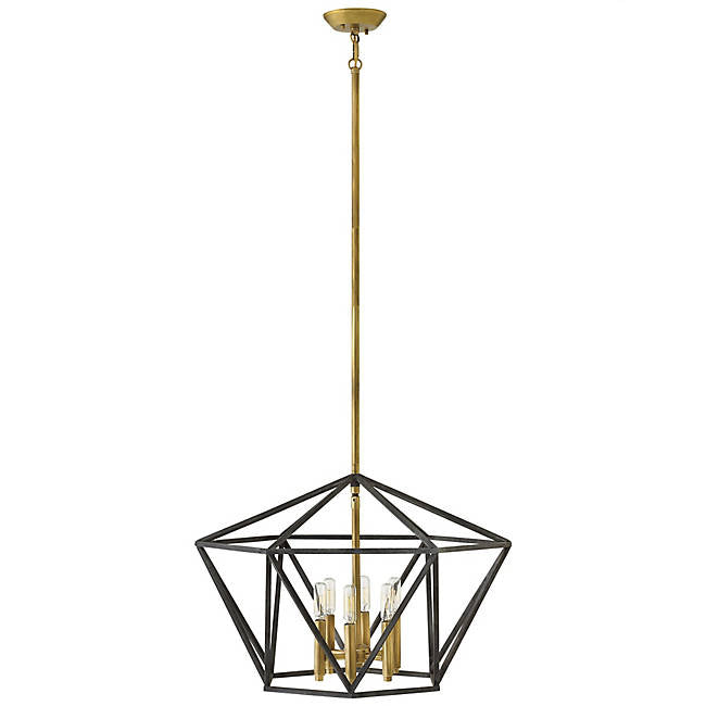 Hinkley 3576 Theory 6-lt 24" LED Chandelier