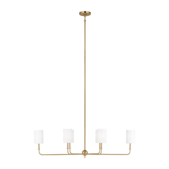 Visual Comfort 3609306 Foxdale 6-lt 44" Linear Chandelier