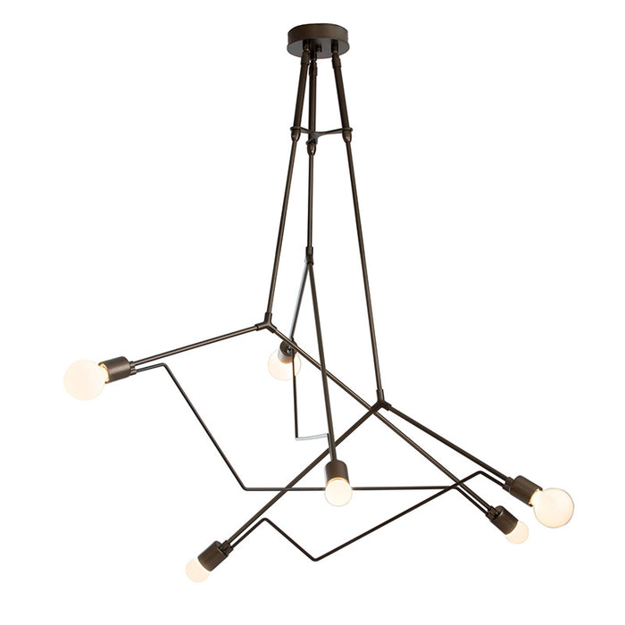 Hubbardton Forge 362015 Divergence 6-lt 54" Outdoor Pendant
