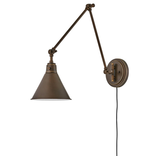 Hinkley 3692 Arti 18” Tall Swing Arm Wall Sconce - LBC Lighting