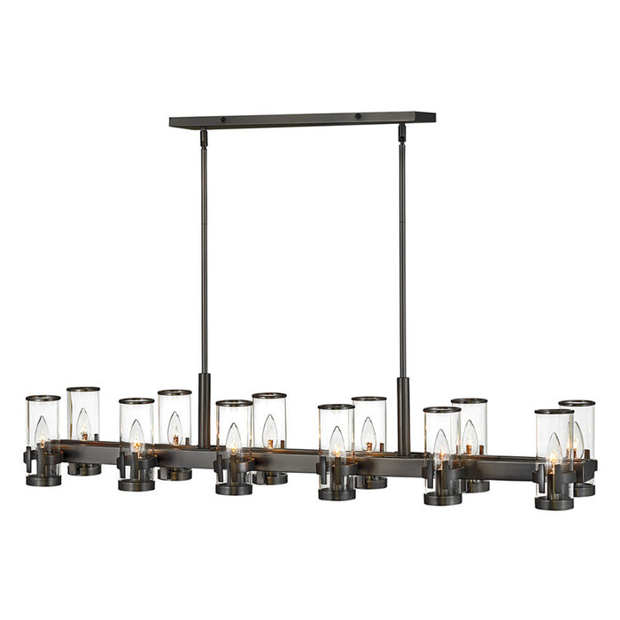 Hinkley 38108 Reeve Medium 12-lt 46" LED Linear Chandelier