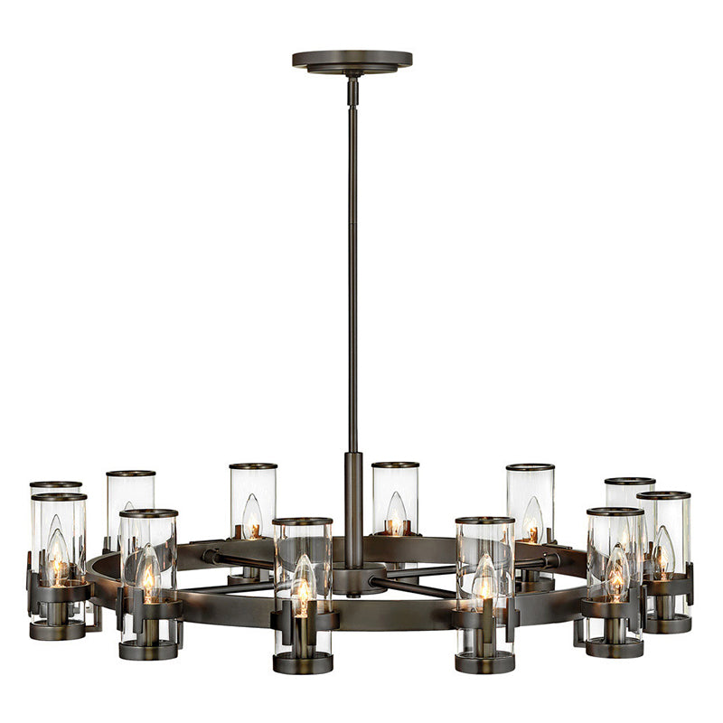Hinkley 38109 Reeve Large 12-lt 36" LED Chandelier