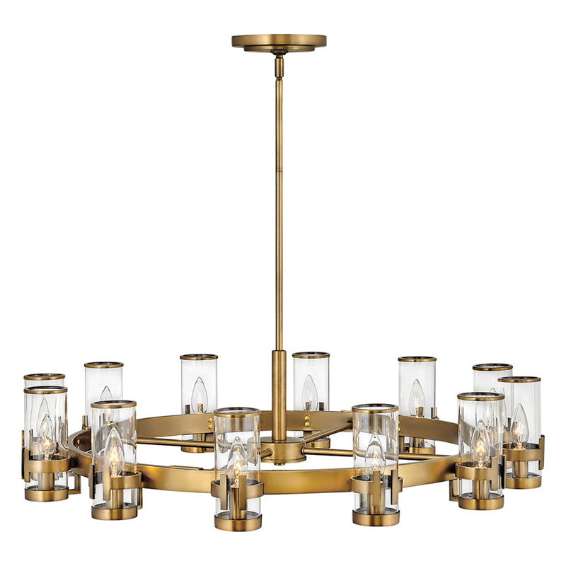 Hinkley 38109 Reeve Large 12-lt 36" LED Chandelier
