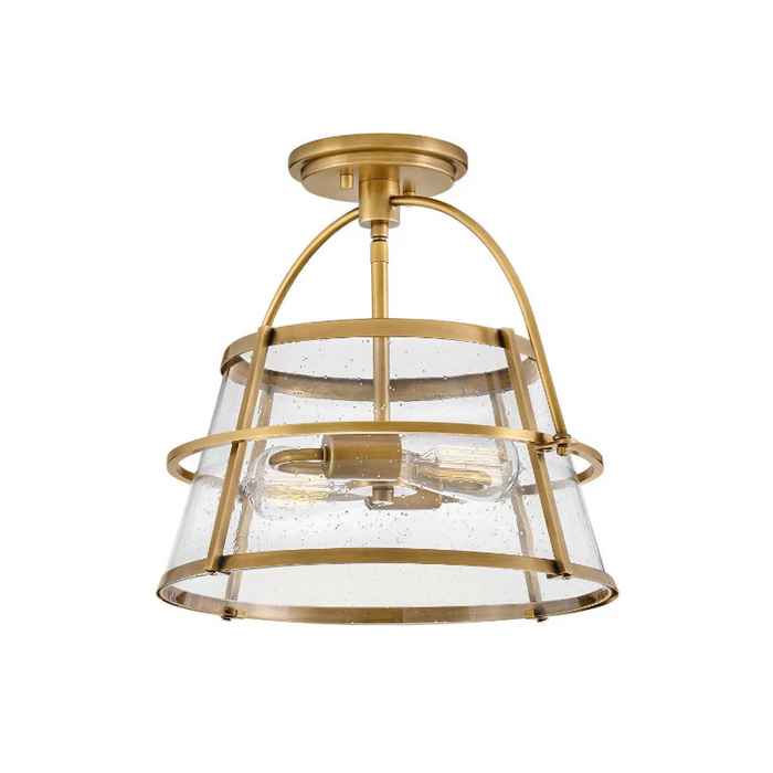 Hinkley 38111 Tournon 2-lt 15" LED Semi-Flush Mount