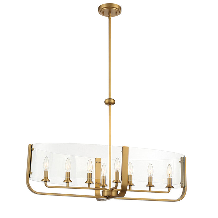 Eurofase 38157 Campisi 8-lt 35" Oval Chandelier