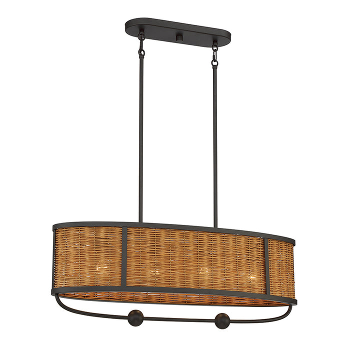 Eurofase 38160 Comparelli 4-lt 32" Island Chandelier