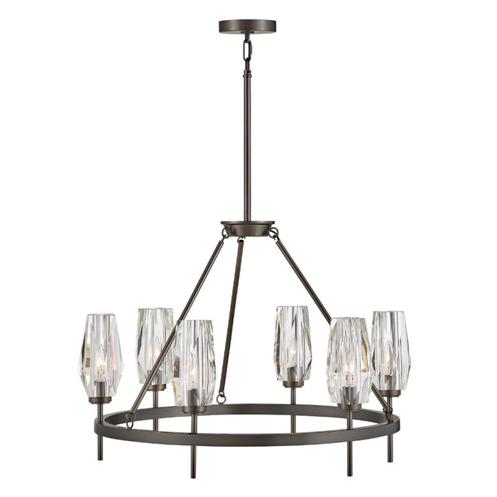 Hinkley 38255 Ana 6-lt 30" LED Chandelier