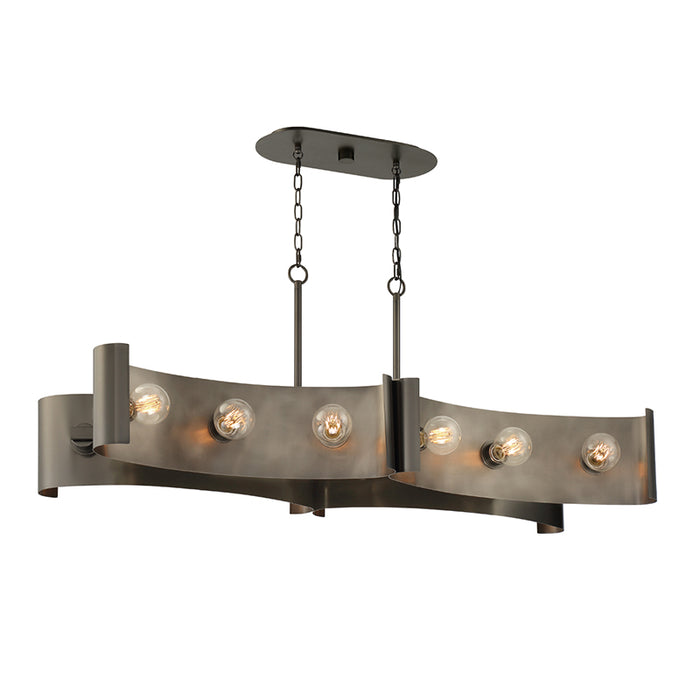 Eurofase 38429 Metallo 12-lt 48" Linear Chandelier