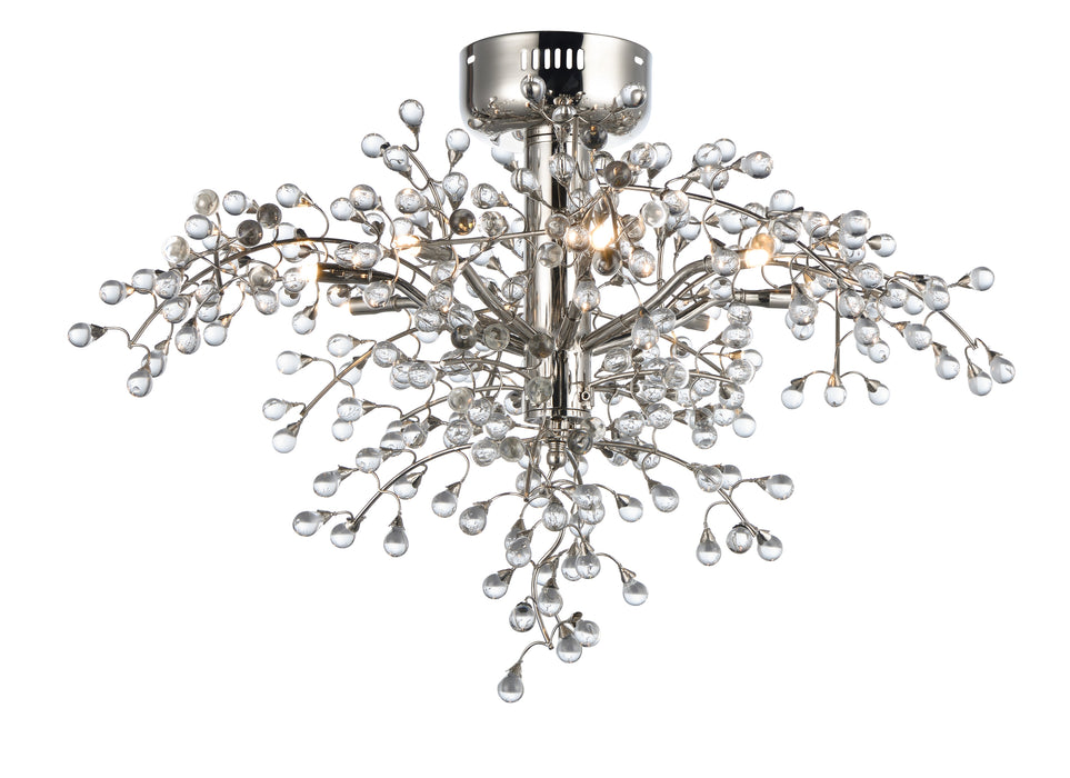 Maxim 38502 Cluster 8-lt 28.5" LED Semi -Flush