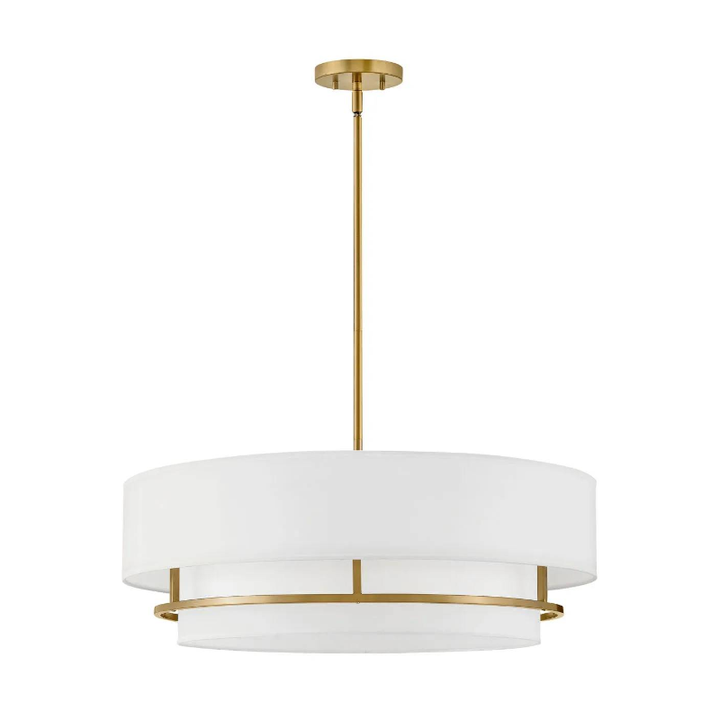 Hinkley 38895 Graham 4-lt 30" LED Convertible Semi-flush Mount