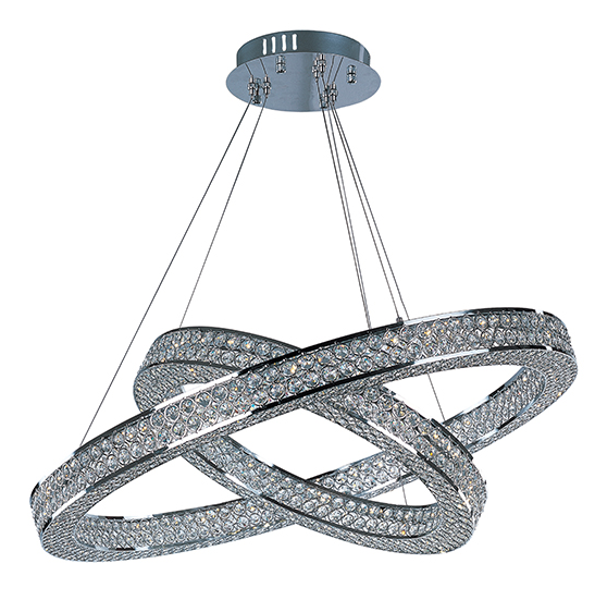 Maxim 39777 Eternity  30" LED 2-Tier Foyer Pendant