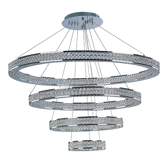 Maxim 39778 Eternity 40" LED 4 Tier Chandelier