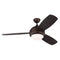 Monte Carlo Discus Trio 52" Ceiling Fan with LED Light Kit