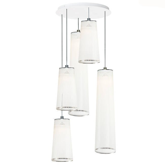 Pablo Designs Solis Mixed 5-lt Chandelier