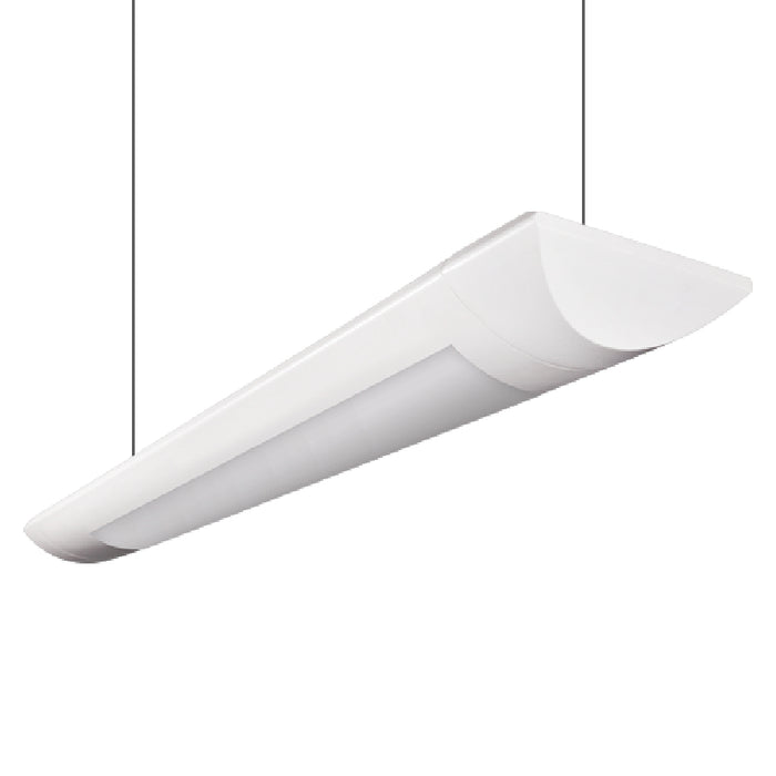 Oracle ASI6-LED 8' Architectural LED Suspended Linear Direct/Indirect Frosted Lens System