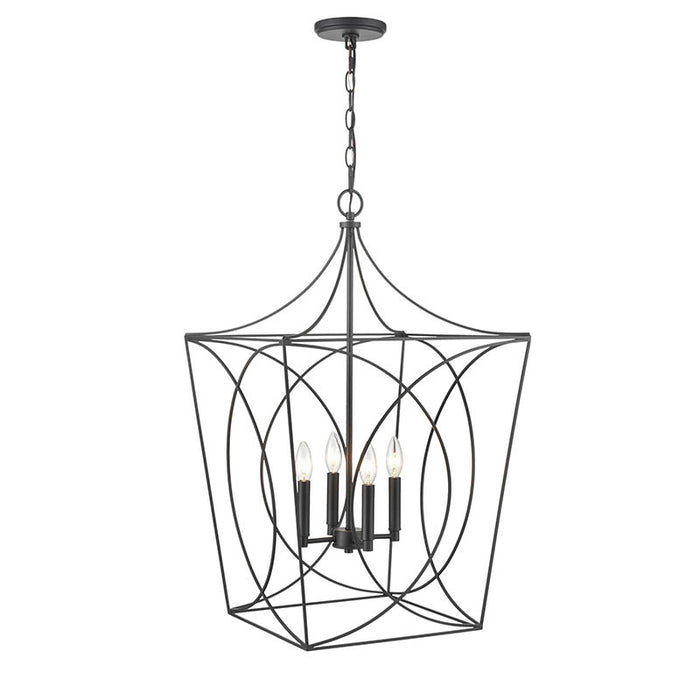 Millennium 4000 Tracy 4-lt 18" Pendant