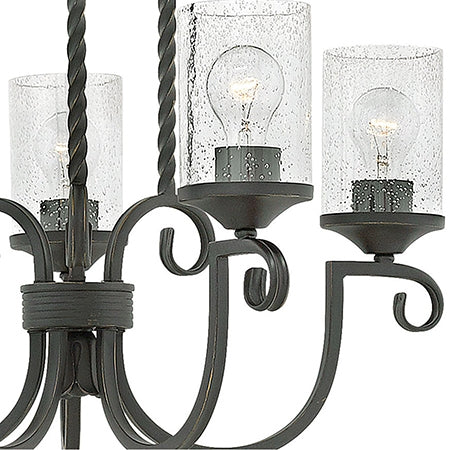 Hinkley 4015 Casa 5-lt 25" LED Chandelier