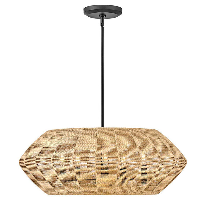Hinkley 40384 Luca 5-lt 28" LED Medium Convertible Drum Pendant
