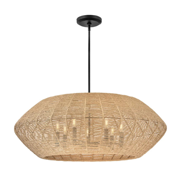 Hinkley 40385 Luca 7-lt 38" LED Large Convertible Drum Pendant