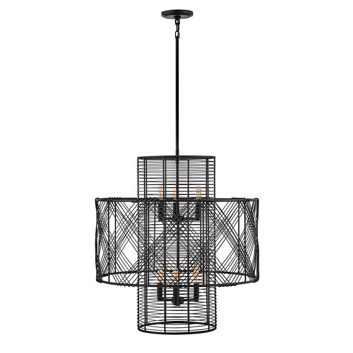 Hinkley 41065 Nikko 6-lt 26" LED Chandelier