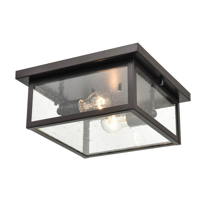 Millennium 4122 Evanton 2-lt 12" Outdoor Flush Mount