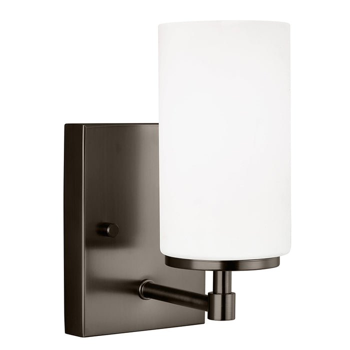 Sea Gull 4124601 Alturas 1-lt 9" Tall Bath Sconce