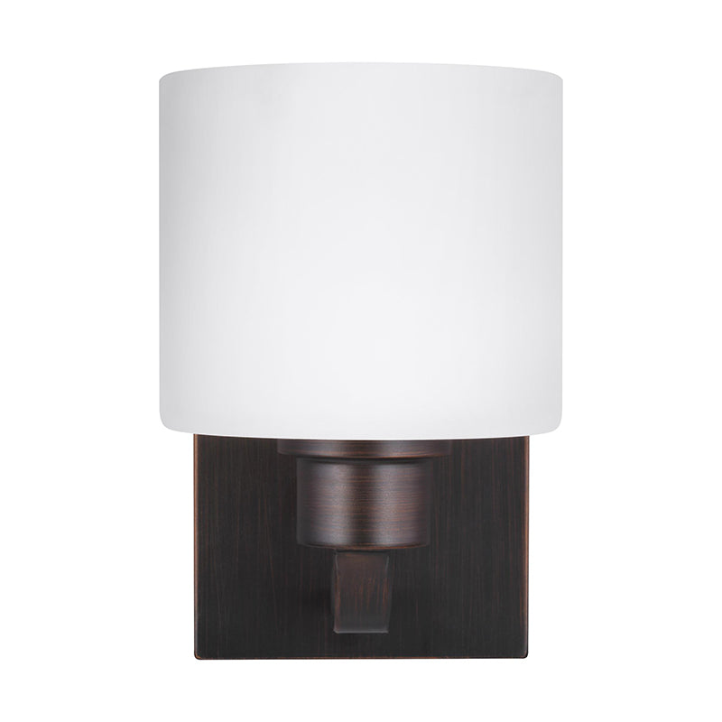 Generation 4128801 Canfield 1-lt 8" Tall Wall / Bath Sconce