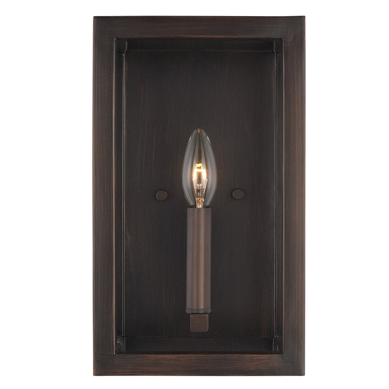 Generation 4134501 Moffet Street 1-lt 12" Tall Wall / Bath Sconce