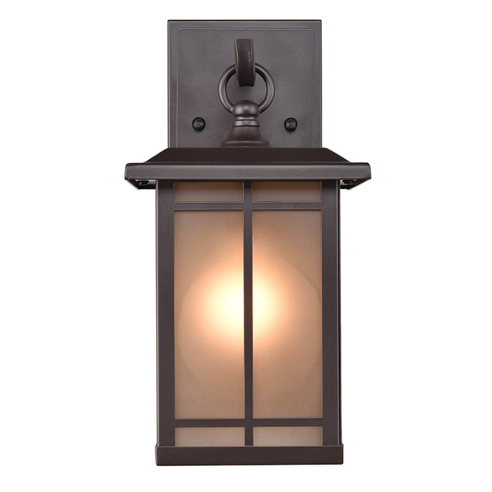 Millennium 4161 Brockston 1-lt 12" Tall Outdoor Wall Mount