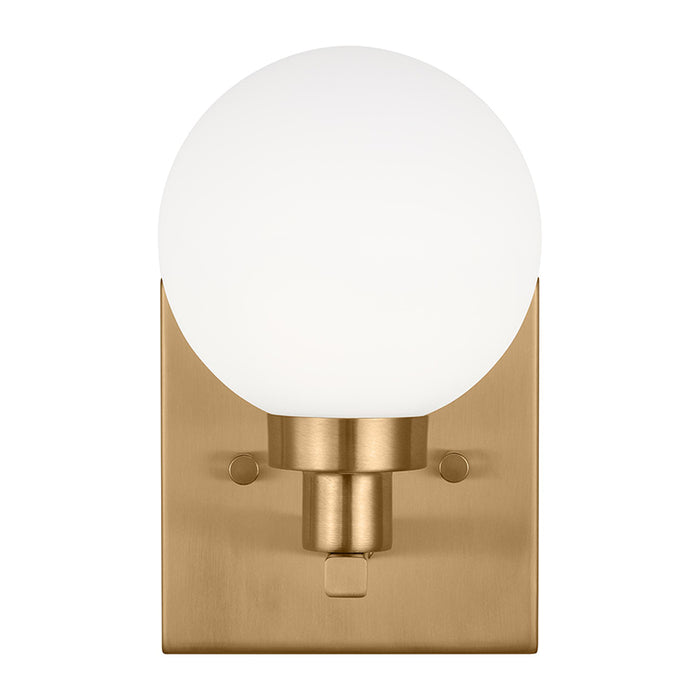 Sea Gull 4161601 Clybourn 1-lt 8" Tall Bath Sconce