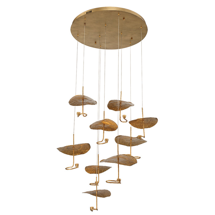 Eurofase 41910 Lagatto 9-lt 36" LED Chandelier