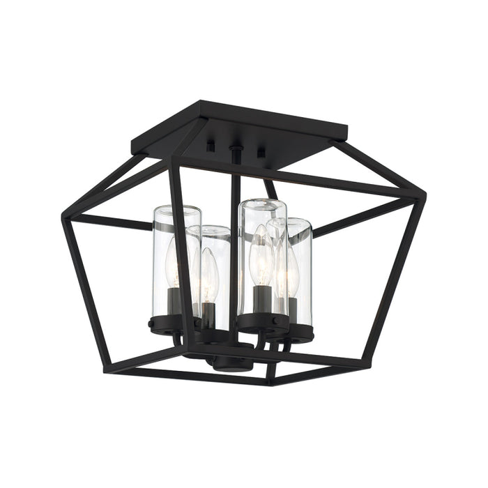 Eurofase 41956 Bastille 4-lt 13" Outdoor Flush Mount