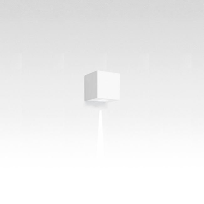 Artemide Effetto Square 1 Narrow Beam LED Outdoor Wall Light