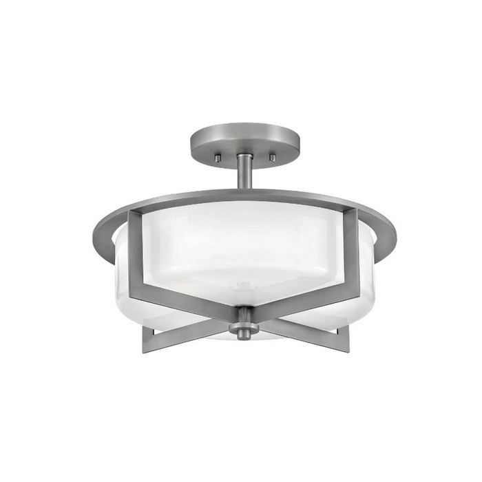 Hinkley 42033 Baxley 3-lt 15" LED Semi-Flush Mount