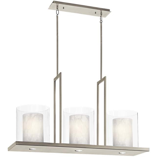 Kichler 42548 Triad 12" Wide Linear Chandelier