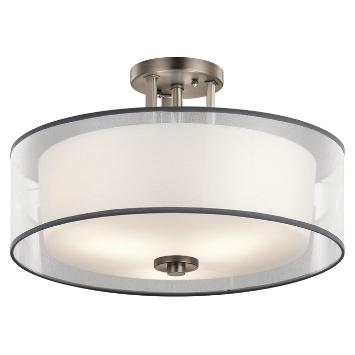 Kichler 43194 Tallie 3-lt Semi Flush