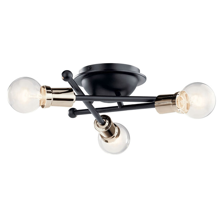 Kichler 43196 Armstrong 3-lt Flush Mount