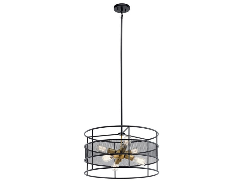Kichler 43594 Piston 6-lt Pendant