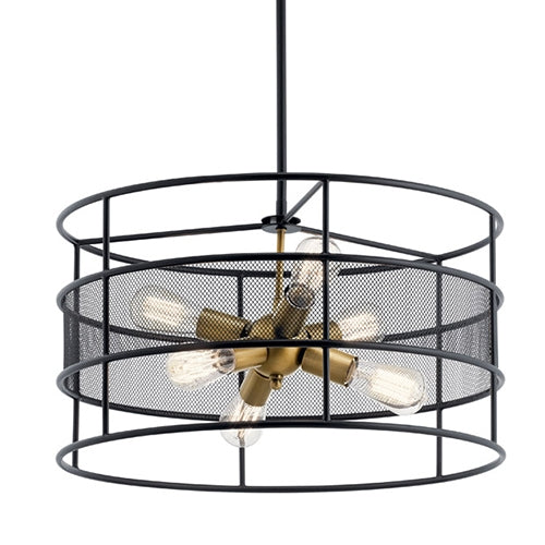 Kichler 43594 Piston 6-lt Pendant