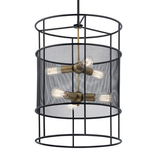 Kichler 43596 Piston 6-lt Foyer Pendant