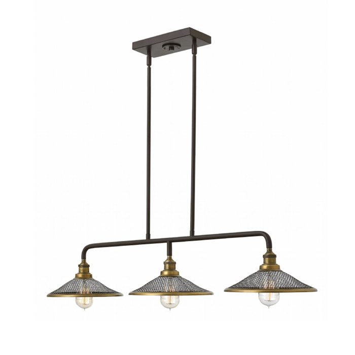 Hinkley 4364 Rigby 3-lt 30" LED Linear Chandelier